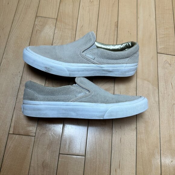 VANS Perforated Suede Classic Slip On Size 8.5 - Picture 4 of 12